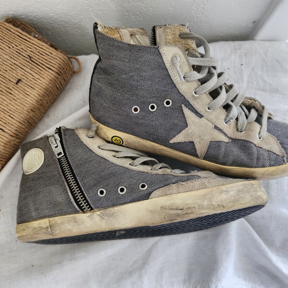 Golden Goose Deluxe Brand Francy Sneakers 35  US Size 5 - Picture 5 of 12